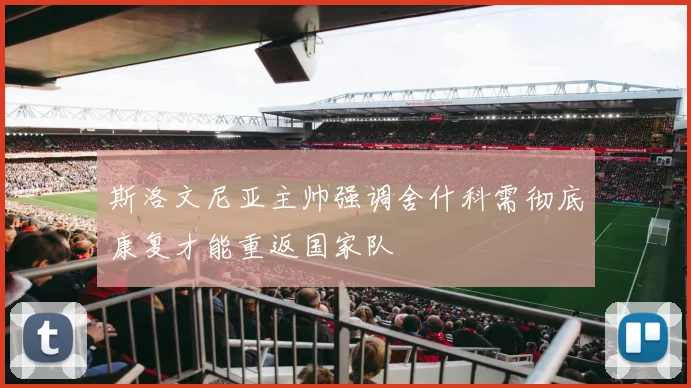 斯洛文尼亚主帅强调舍什科需彻底康复才能重返国家队